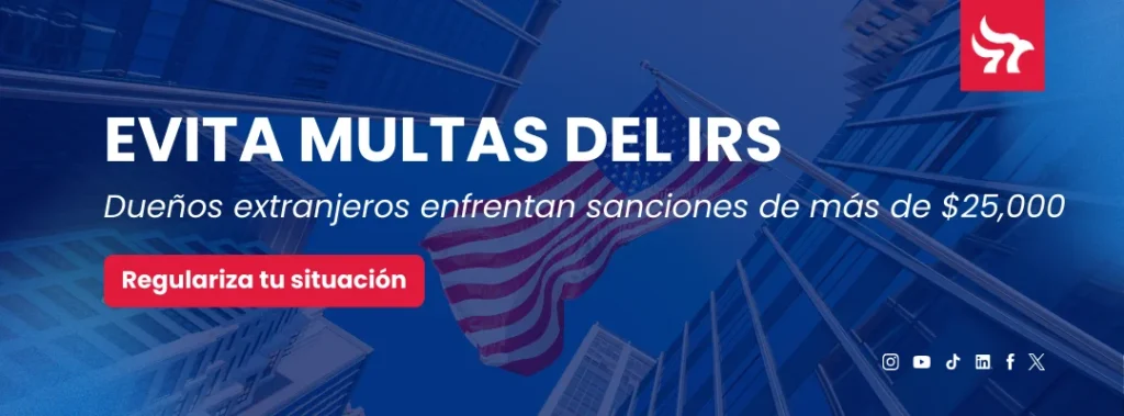 multa IRS extranjeros