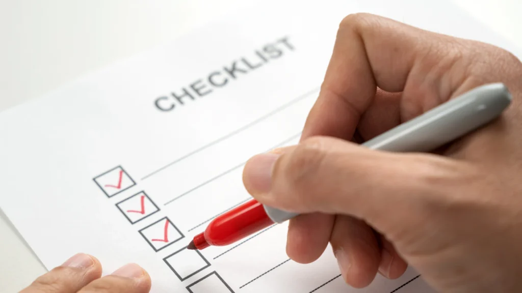 i9 audit checklist