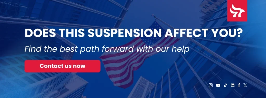 visa suspension help